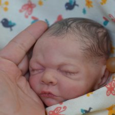 Малышка реборн Милана,  молд  Rosebud от Cindy Musgrove.