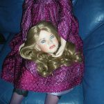 Призрак Анны Болейн или Спасение Дезире. Ремонт разбитой фарфоровой куклы Angela McNeely от Ruby Doll