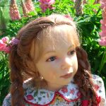 Ключи от лета или Полевица. Коллекционная кукла Элизы Глазгольд.