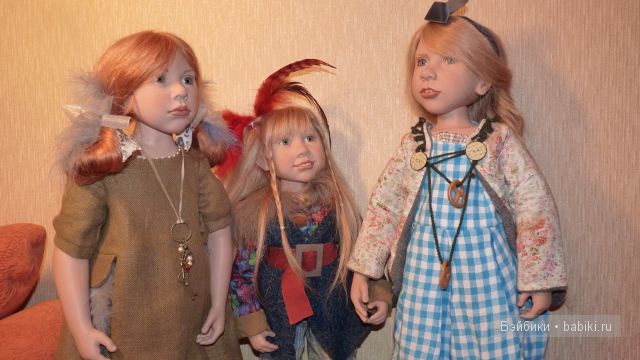 Три подружки или реалистичные коллекционные куклы от Zwergnase (фото 6)