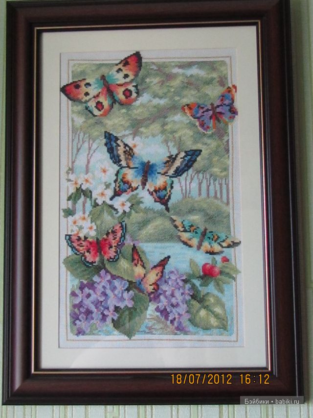 Мое хобби-вышивка — Другие хобби и увлечения: сад (фото 6)