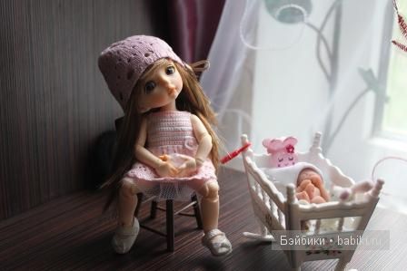 Стеша первые дни.