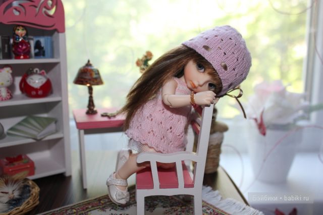 Стеша первые дни.