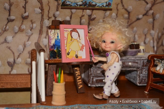 Дом для кукол, который строился три года