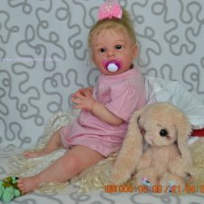 Кукла реборн Надюша, молд Mae-Louise, мастер Ekaterina Abbyasova babies