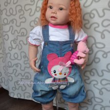 Кукла реборн Василиса, молд Bonnie, автор Ekaterina Abbyasova babies