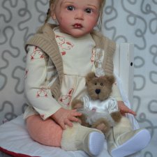 Кукла реборн Аленка, молд Mattia. Автор Ekaterina Abbyasova babies