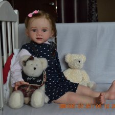 Кукла реборн Танюша, молд Fritzi. Автор Ekaterina Abbyasova babies