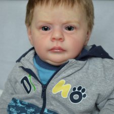 Кукла реборн Женечка, молд Maik. Автор Ekaterina Abbyasova babies
