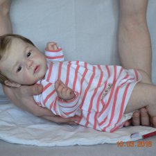 Кукла реборн Златочка, молд Mary Ann. Автор Ekaterina Abbyasova babies.