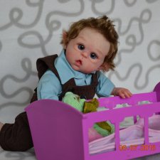 Кукла реборн Мирон, молд Mini Ofelia. Автор Ekaterina Abbyasova babies