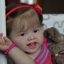 Кукла реборн Роза, молд Adele от Ping Lau. Художник Ekaterina Abbyasova babies