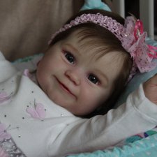 Кукла реборн Агния, молд Maddie. Художник Ekaterina Abbyasova babies