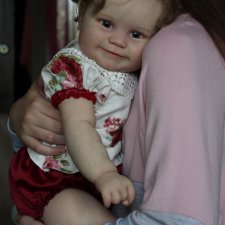 Кукла реборн Кирочка, молд Maddie от Bonnie Brown. Художник Ekaterina Abbyasova babies