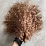 Готовые порции мохера для париков или прошивки кукол 2