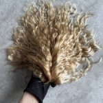 Готовые порции мохера для париков или прошивки кукол 3