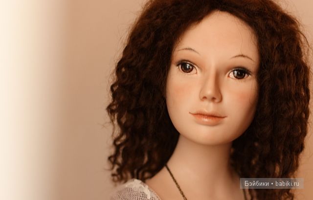 Авторская фарфоровая кукла Лены Гриневой