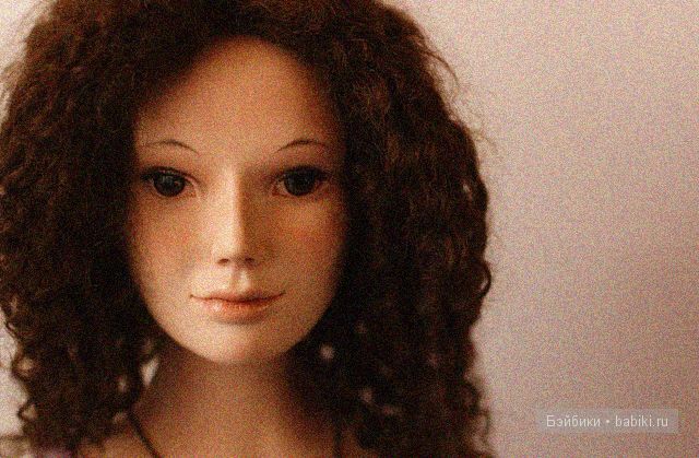 Авторская фарфоровая кукла Лены Гриневой