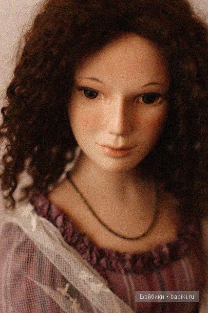 Авторская фарфоровая кукла Лены Гриневой