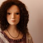 Кукла Нина. Авторская фарфоровая кукла Лены Гриневой