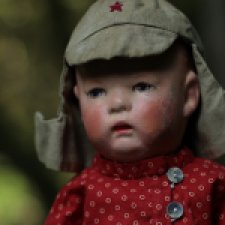 Малыш Крузе в буденовке