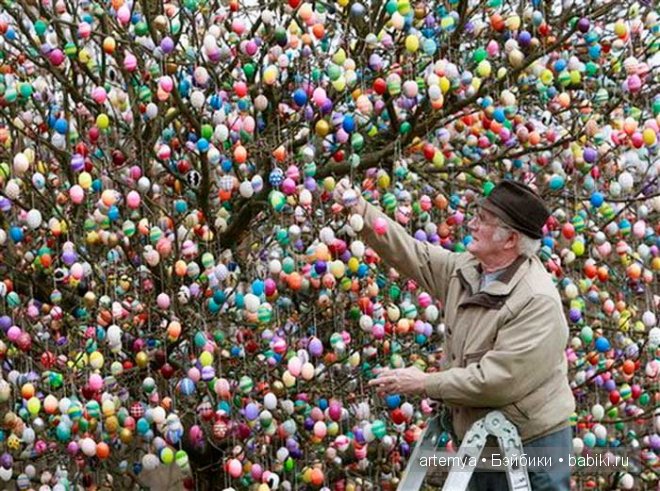 Пасхальное дерево — Интересное и необычное: фотоподборки (фото 2)