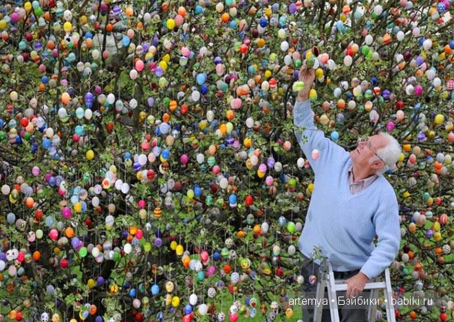 Пасхальное дерево — Интересное и необычное: фотоподборки (фото 4)