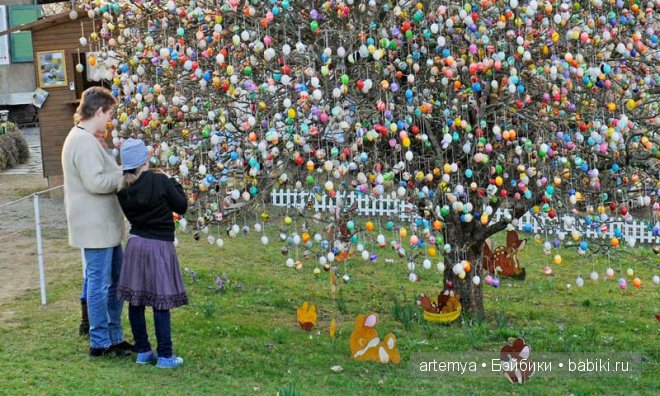 Пасхальное дерево — Интересное и необычное: фотоподборки (фото 6)