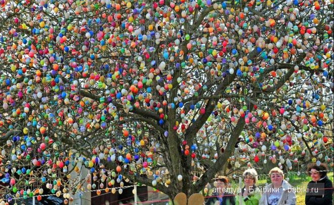 Пасхальное дерево — Интересное и необычное: фотоподборки (фото 8)