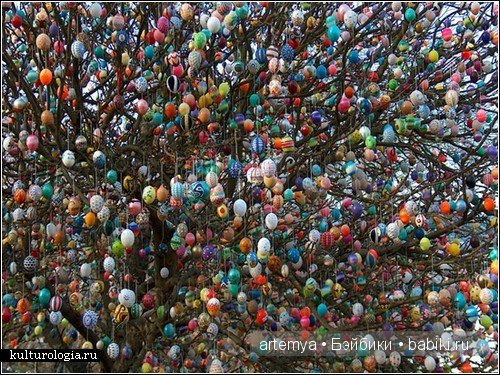 Пасхальное дерево — Интересное и необычное: фотоподборки