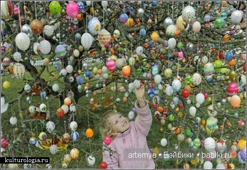 Пасхальное дерево — Интересное и необычное: фотоподборки