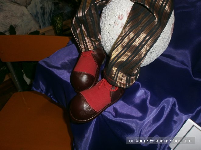 Солнечный клоун - Игрушка своими руками из капрона (фото 6)