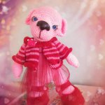 Мишка - малышка. Авторские игрушки своими руками