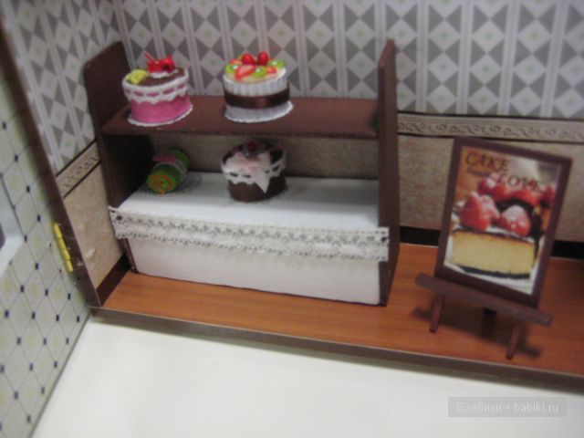 Любите торты, пирожные? Магазин с тортиками для кукол (фото 8)