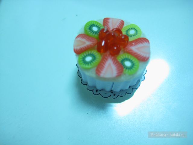 Любите торты, пирожные? Магазин с тортиками для кукол (фото 10)