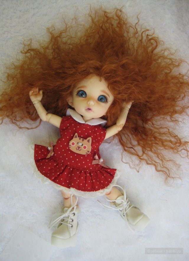 Бэкки меняет образ блондинки на солнечного рыжика | Бэйбики Бэкки меняет образ блондинки на солнечного рыжика