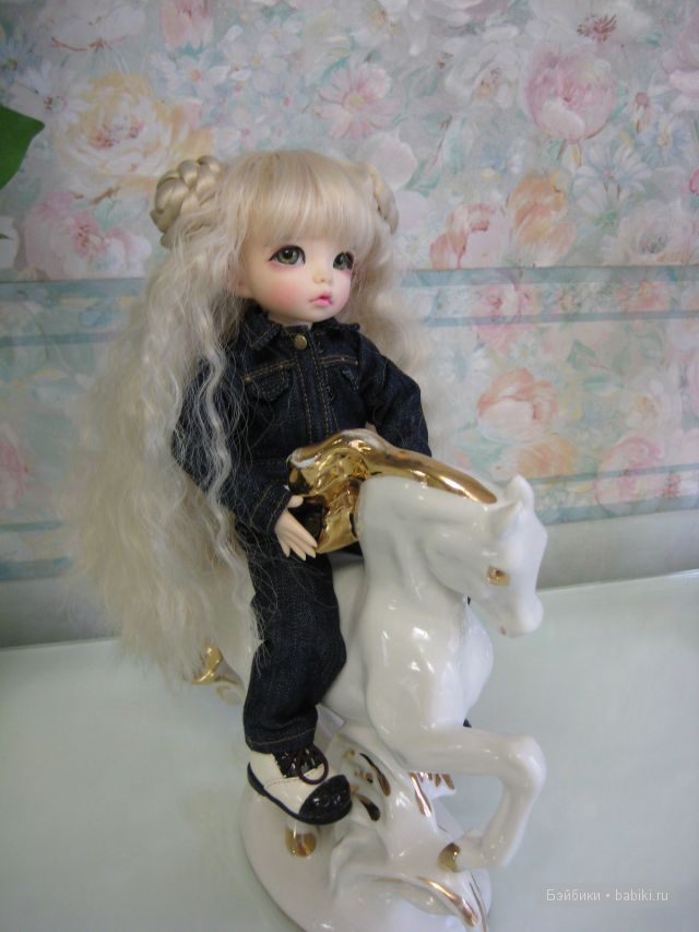 Люсиль - наездница ! Вся БЖД семья | Бэйбики Люсиль - наездница ! Вся БЖД семья (фото 9)