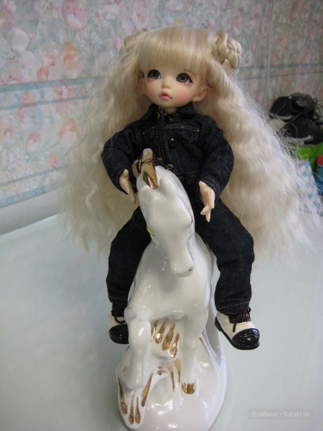 Люсиль - наездница ! Вся БЖД семья | Бэйбики Люсиль - наездница ! Вся БЖД семья (фото 8)