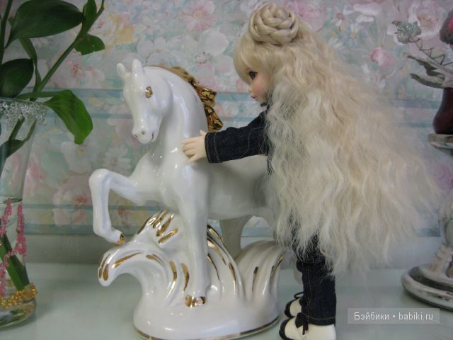 Люсиль - наездница ! Вся БЖД семья (фото 3)