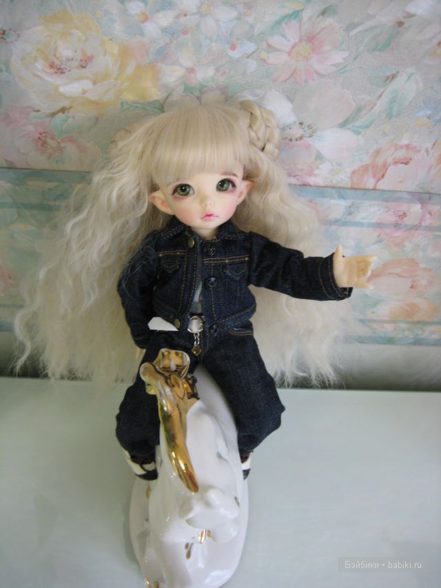 Люсиль - наездница ! Вся БЖД семья