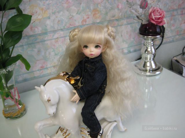 Люсиль - наездница ! Вся БЖД семья | Бэйбики Люсиль - наездница ! Вся БЖД семья (фото 5)