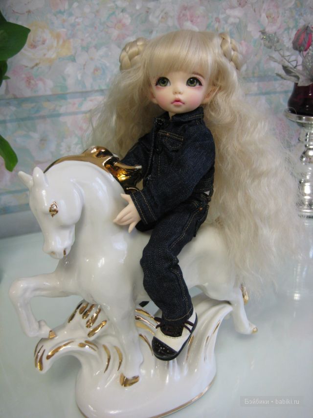 Люсиль - наездница ! Вся БЖД семья | Бэйбики Люсиль - наездница ! Вся БЖД семья (фото 7)