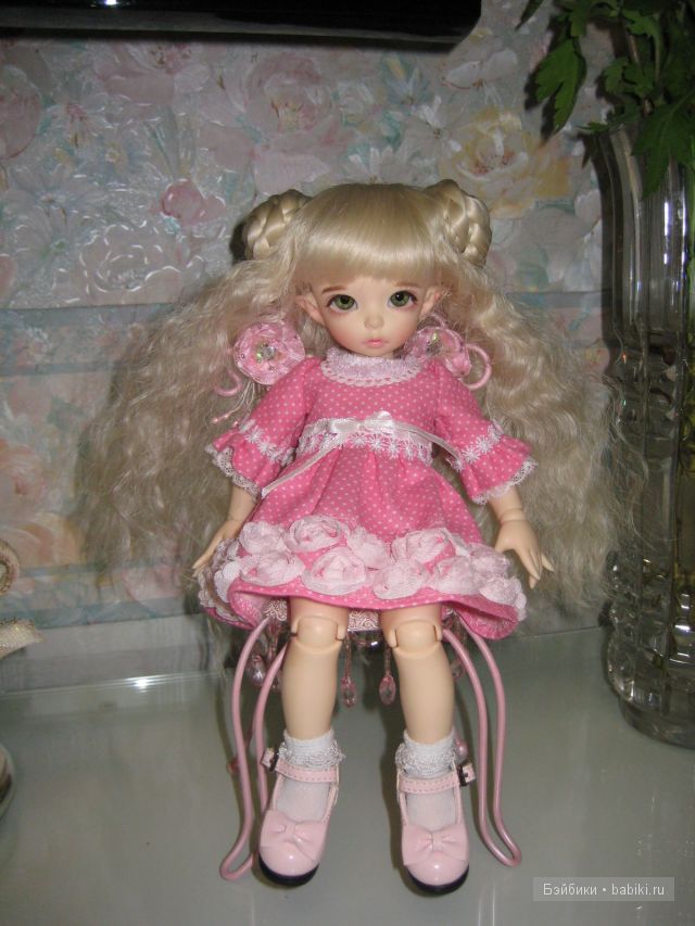 Розовое Платье, Трон и Корона | Бэйбики Розовое Платье, Трон и Корона (фото 5)