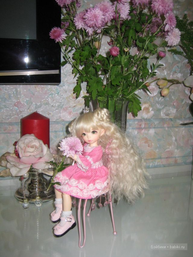 Розовое Платье, Трон и Корона | Бэйбики Розовое Платье, Трон и Корона (фото 8)