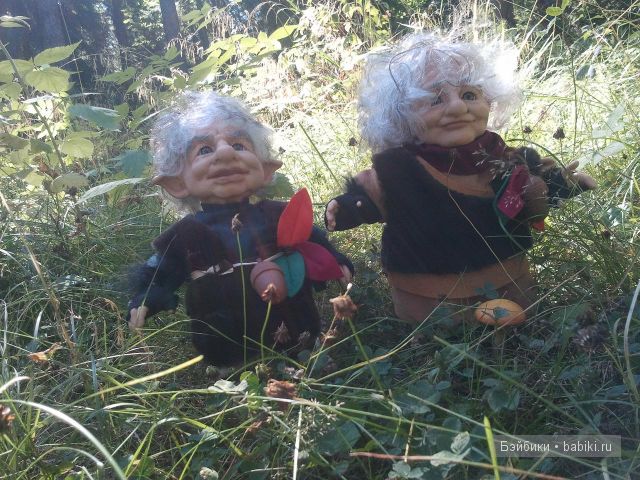 В лесу дремучем. Куклы Berenguer