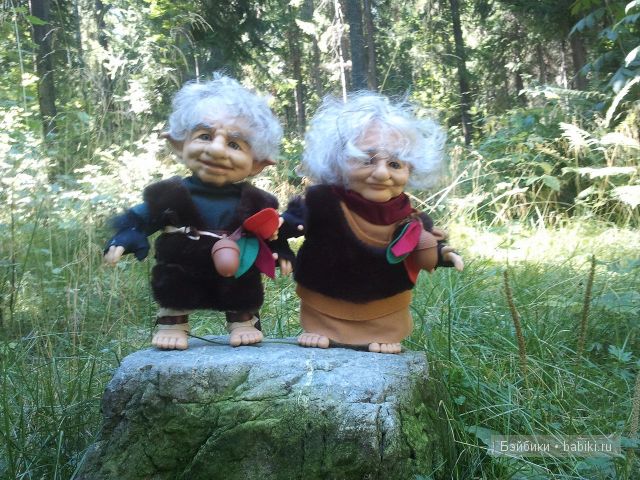 В лесу дремучем. Куклы Berenguer