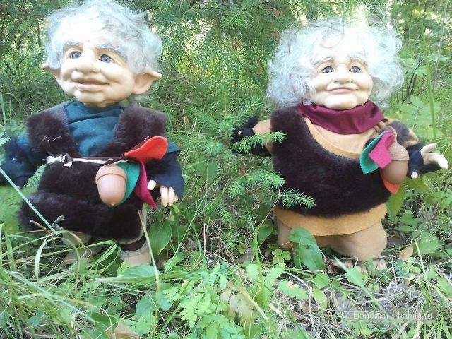В лесу дремучем. Куклы Berenguer
