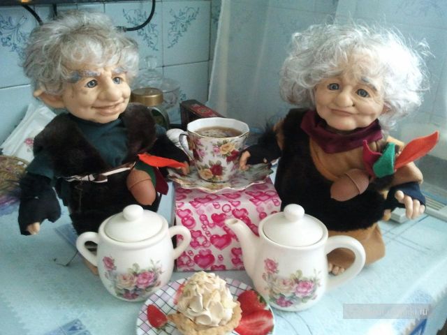 В лесу дремучем. Куклы Berenguer