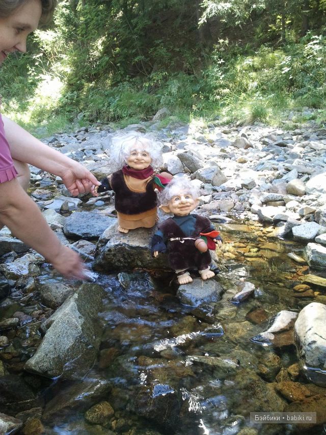 В лесу дремучем. Куклы Berenguer