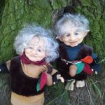 В лесу дремучем. Куклы Berenguer